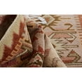 thumbnail image 6 of Momeni Nomad Hand Knotted Wool Traditional Rust Area Rug 5' X 8', 6 of 13