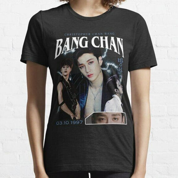 Bang Chan Shirt Vintage 90 Retro Essential youth T-shirt