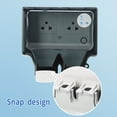 thumbnail image 4 of Outdoor Smart Plug, Wifi Ip66 Waterproof Outlet With Remote Control Wear  Outdoor Socket For Balcony Basement Bathroom Park, 4 of 8