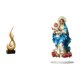 thumbnail image 1 of Escultura abstracta de fuego,Estatua de arte abstracto,adorno para decoración del hogar,Letrero de mesa,Decoración de escritorio acrílica,rincón navideño,decoración del hogar,Decoración, 1 of 8