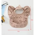 thumbnail image 2 of Baberos impermeables de Pu para bebé, diseño de alas de Ángel, manga voladora danesa, Baberos de alimentación de bebé, Insipidor para accesorios de alimentación de bebés, 2 of 4