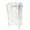 Clear, variant on Dienrx Butterfly Rose Makeup Cotton Pad Dispenser, Acrylic Cosmetic Organizer for Bathroom Countertop, Elegant Cotton Ball Holder, Vanity Storage Box, 1X Storage Box
