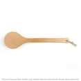 thumbnail image 3 of 2-DAY Premium Natural Boar Bristle Long Handle Wooden Bath Brush Shower Body Back SPA, 3 of 5