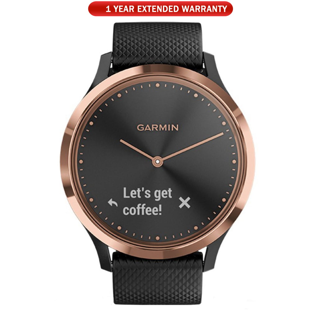 Garmin Vivomove HR Hybrid Smartwatch Sport Rose Gold Small/Medium 