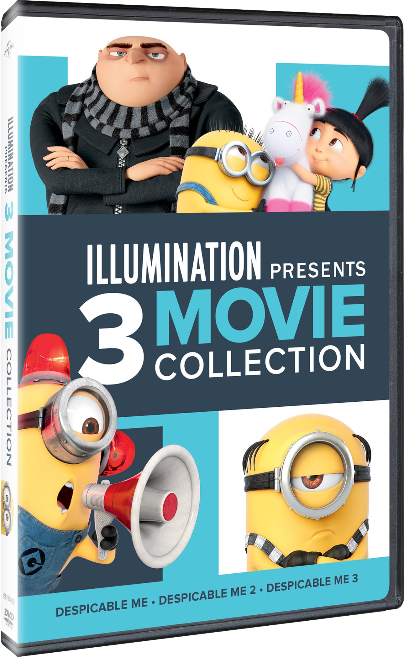 Illumination Presents: 3-Movie Collection (Despicable Me / Despicable Me 2 / Despicable Me 3) (DVD)