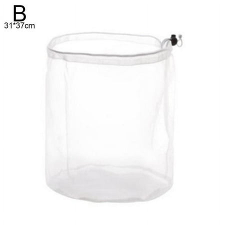 Laundry Bag Washing Mesh Net Drawstring Underwear Bra HeavyDuty H8Q6