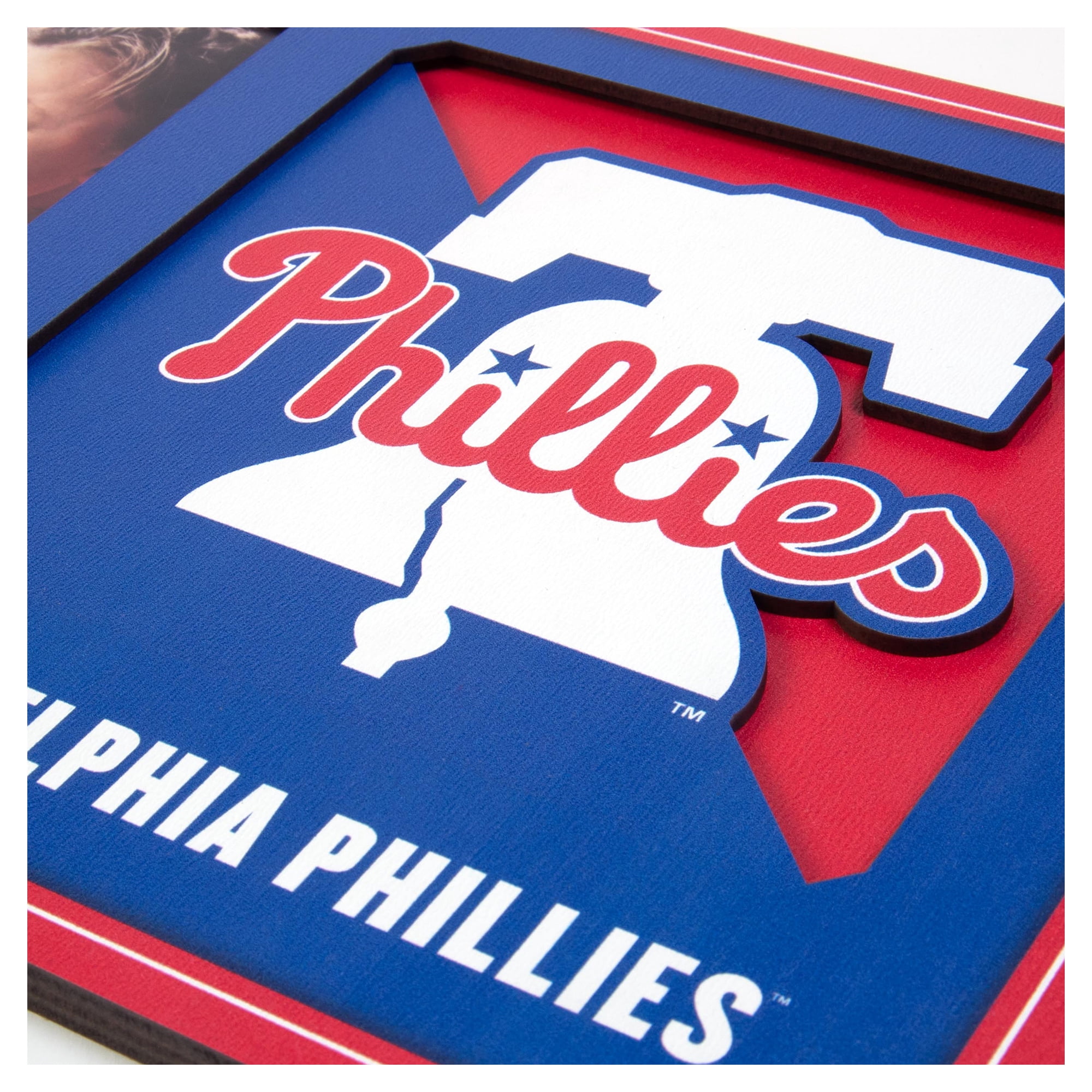 IDNA Philadelphia Phillies 3D Logo Series Picture Frame