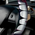 thumbnail image 5 of Graffiti 14.5 Inch Printing PVC Leather Auto Accessories Steering Wheel Covers Car Wheel Cover Steering Wheel Cover, 5 of 6