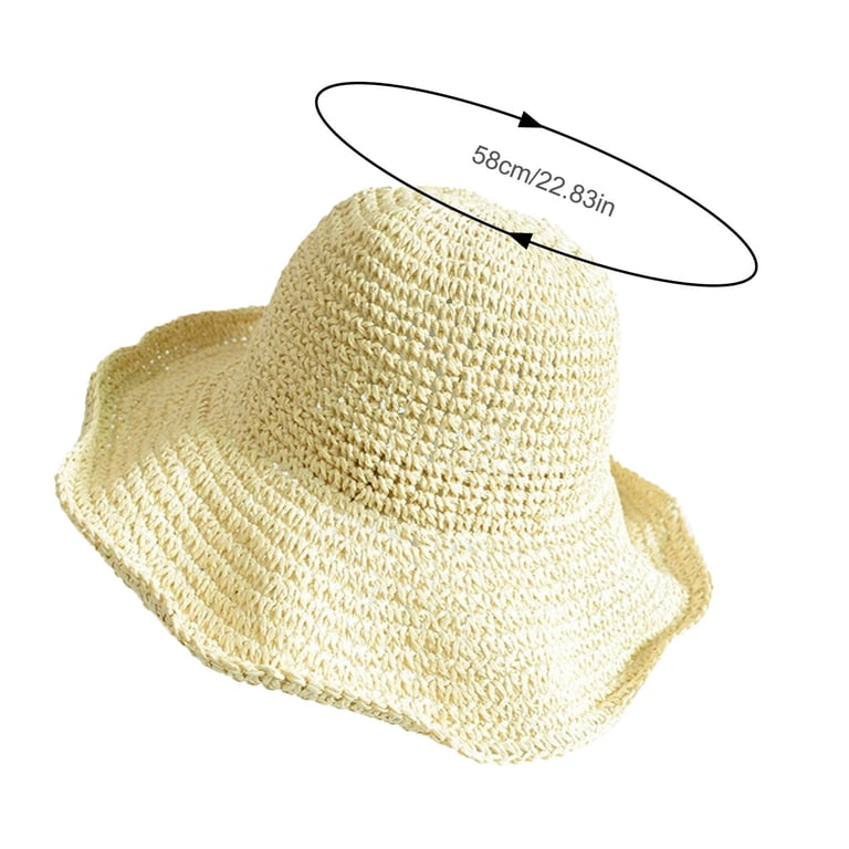 Western Straw Cowboy Hat Woven Sun Hat for Women - Papyrus Material Handmade Hollow Hat Cowboy Hat with Brim and Raised Edge Hat  main image 3