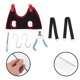 thumbnail image 3 of 1 juego de hamaca para el cuidado de mascotas, arnés para gatos y perros, peine para mascotas, lima de uñas y cortaúñas., 3 of 6