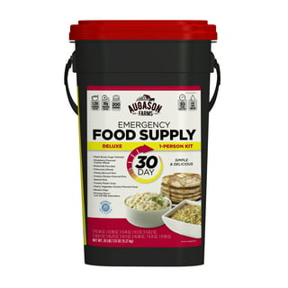 NuManna USDA ORGANIC Family Pack 162 Servings, Emergency Survival Food  Storage Kit, Separate Rations, in a Bucket, Meals Included Have 25 Year  Shelf