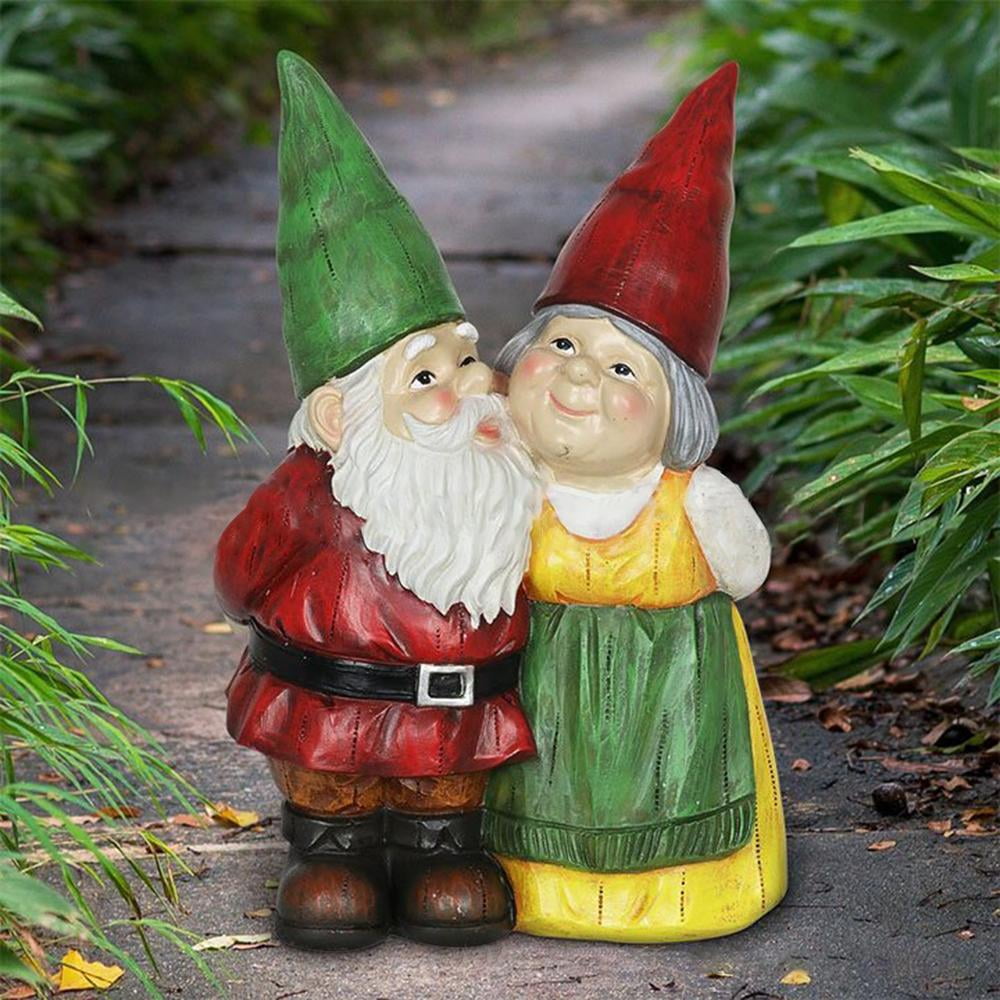 Sunnydaze Three Wise Garden Gnomes Hear, Speak, See No Evil Indoor 