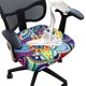 thumbnail image 1 of Funda de asiento para silla de oficina FORCHEER, impermeable, 50 x 50 cm, diseño floral, 1 of 7