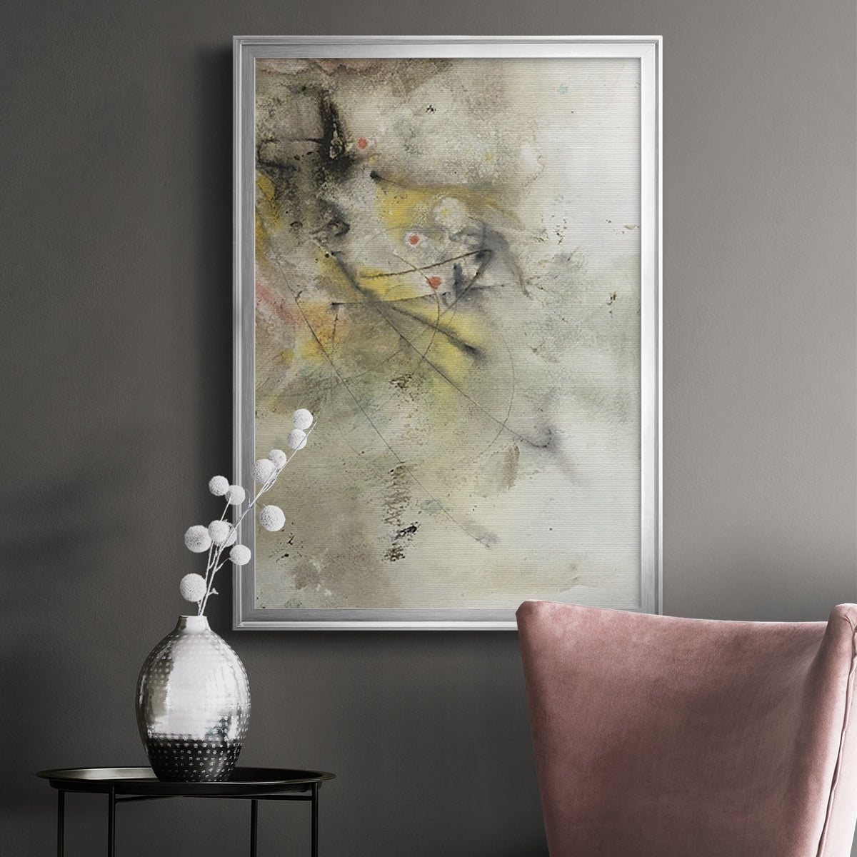 Soft Inspiration II Premium Framed Print, in Gold, Black, or Silver - Ready to Hang