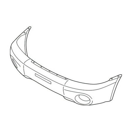 Genuine OE Subaru Bumper Cover - 57704SA000