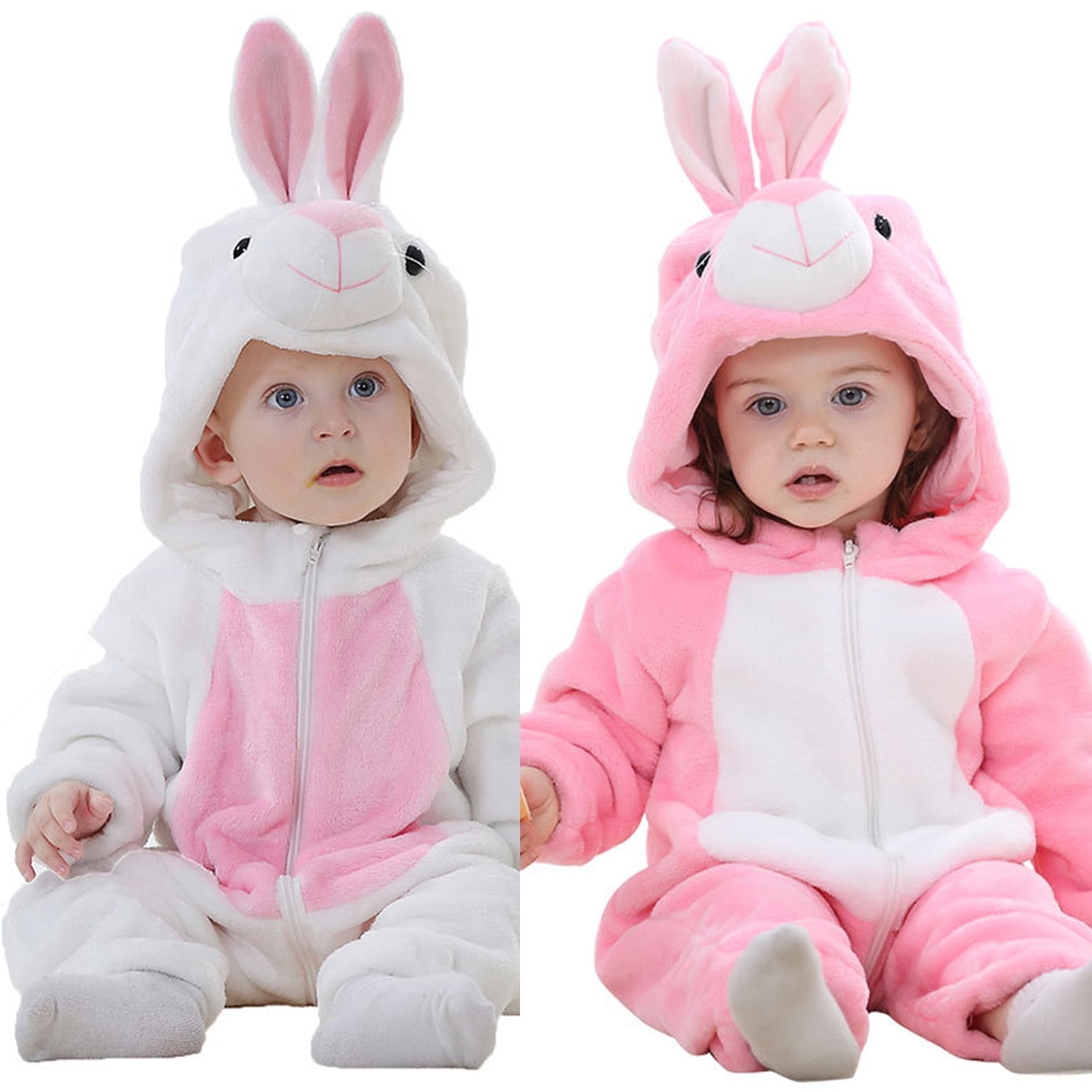 Toddler Girl Outfits Easter Onesies Cute Easter Bunny Outfit Long Sleeves Baby First Easter Boys Pjs Size 12-18 Months