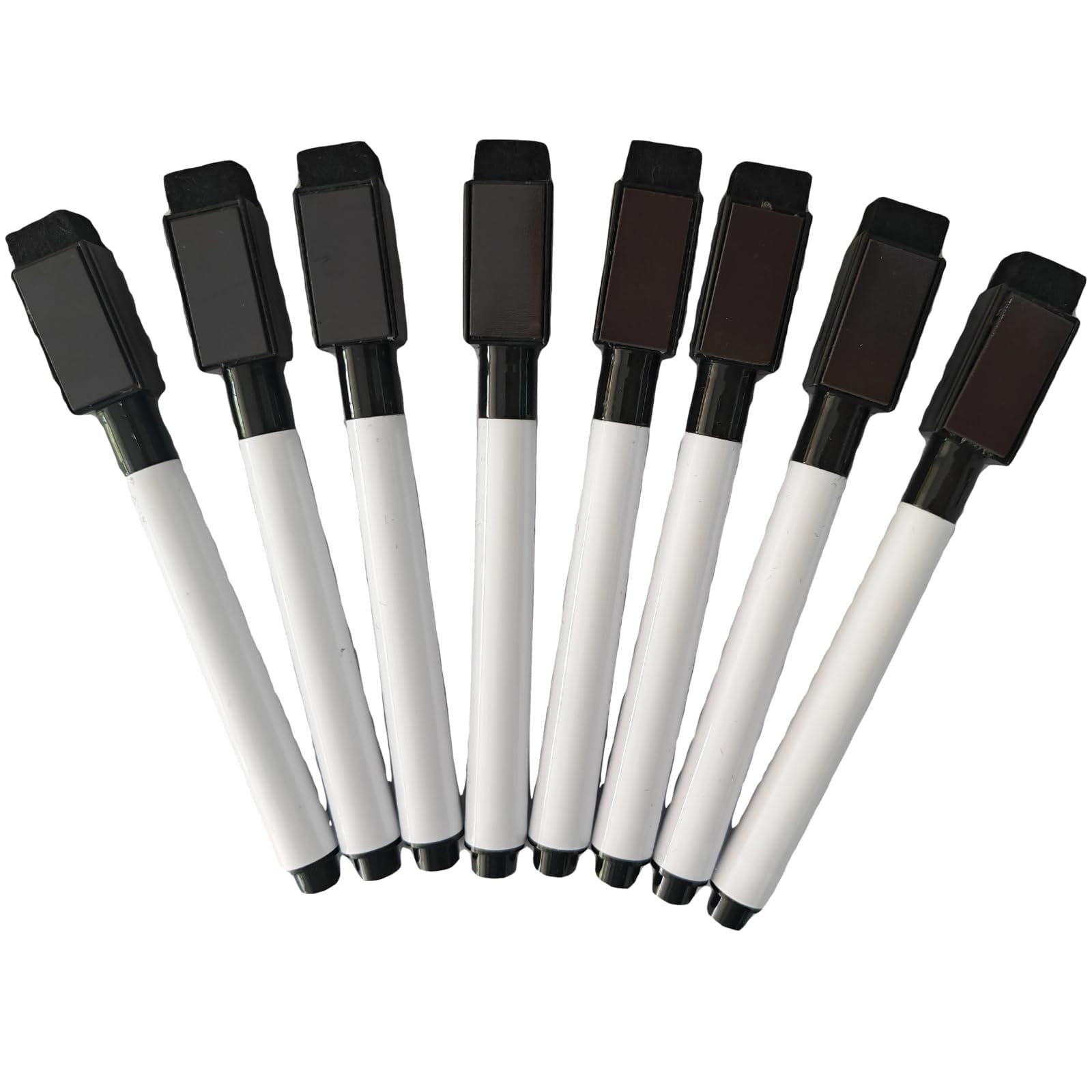 Marker Holder for Whiteboard, Non Slip Acrylic Magnet Pen Holder for Fridge and Locker Organizer