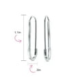 thumbnail image 4 of Bling Jewelry Womens Inspirational Safety Pin Dangle Earrings for Displaced People Sterling Silver, 4 of 5