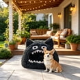 thumbnail image 4 of Sahpxhe Dog Bed Soft Plush Monster Shaped Pet Cave Bed, Cozy Enclosed Pet House With Fun Cartoon Appearance For Small Dogs Cats Indoor, 4 of 6