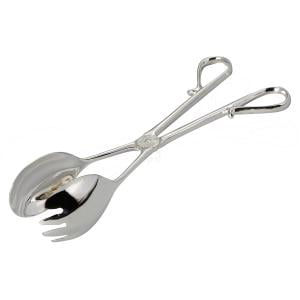SILVER PLATED JUMBO SALAD TONGS (Best Curling Tongs For Big Waves)