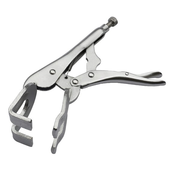 Locking C Clamp Locking Pliers Adjustable Welding Clamps Vises Regular Tip and Swivels Pad for Shop Home Farm