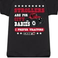 thumbnail image 3 of Strollers Are For City Babies Case IH - Infant Baby One Piece, 3 of 4