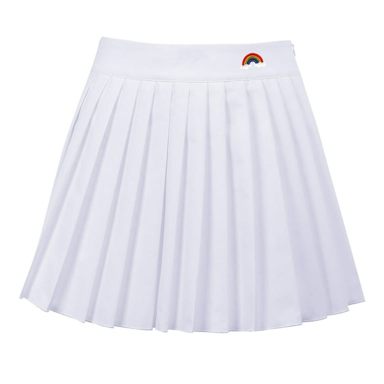 Plus size white skirt golf term cheap