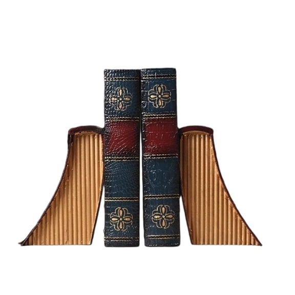 Vintage Book Prop Organizer with Multifunctional Decorative Storage, Space-Saving Desktop Display Stand for Home Office Decor and Creative Arrangements