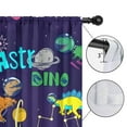 thumbnail image 4 of Blackout Kids Curtains,Space Dinosaurs Astr Dino Pattern Childrens Insulated Curtains Set Of 2,Bedroom Essentials,Toddler Room Decor 42"x84", 4 of 5