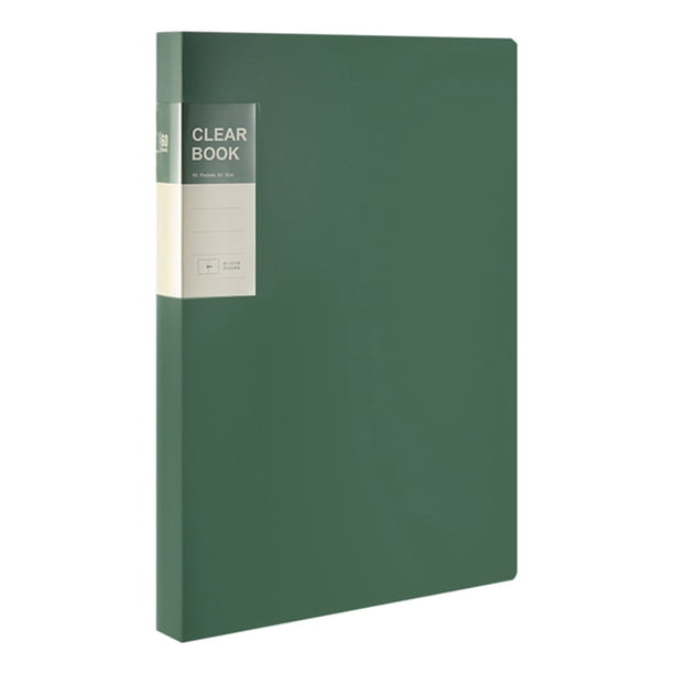 Carpeta de dibujo para estudiantes tamaño A3 con acceso lateral, color verde.