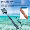 thumbnail image 5 of Gepuly 360Ballhead - Palo Selfie Impermeable Con Trípode Y Soporte Para Teléfono - Palo Selfie Subacuático - Para Gopro Hero 13 12 11 10 9 Insta360 Akaso Dji Osmo Vlog Monopié De Buceo, 5 of 5