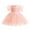 Pink, variant on LYHaoo Child Girls Summer Puff Sleeves Tulle Dress Butterfly Pattern Bow Knot Princess Dress Gown Dress,Vintage Girls Dress Sizes 18-24 Months Pink