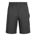 thumbnail image 5 of Men's Casual Linen Cargo Shorts, Trousers, Joggers Elastic Waist Drawstring Relaxed Fit Loose, Quick Dry Breathable Lightweight Multi Pocket, Beach Vacation Gym Workout Hiking, 5 of 8