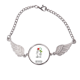 thumbnail image 1 of Halloween decapitado fantasma Horus Pulsera pulsera pulsera alas de ángel pulsera, 1 of 3