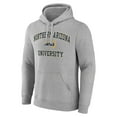 thumbnail image 2 of Men's Gray Northern Arizona Lumberjacks Campus Pullover Hoodie, 2 of 3
