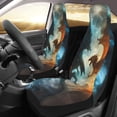 thumbnail image 2 of Vsdgher Red And Blue Flame Wave Dragon Automotive Seat Covers for Cars Trucks and SUVs – Car Seat Covers for Truck Seat Protectors Set of 2, 2 of 7