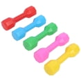 thumbnail image 2 of Suodoka Children Toy Dumbbell Set - 10Pcs Early Education Plastic Kid Fitness Dumbbells for Preschool Kindergarten Gym, Colorful Outdoor Toddler Weight Equipment (7.5 x 2.2 Inches / 19 x 5.5 cm), 2 of 9
