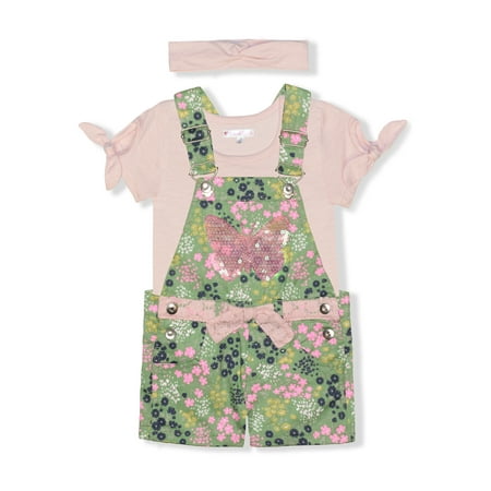 Nanette Toddler Girl Shortall, Sizes 2T-4T