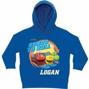 Personalized Chuggington Ready to Roll Little Boys' Royal Blue Hoodie