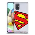 thumbnail image 1 of Head Case Designs Officially Licensed Superman DC Comics Logos Oversized Soft Gel Case Compatible with Samsung Galaxy A71 (2019), 1 of 7