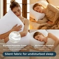 thumbnail image 3 of Pillows Queen Size Set of 2 - Soft Bed Pillows for Sleeping 2 Pack, Fluffy and Supportive, Hotel Quality, Original Down Alternative Filling for Side, Back Sleepers, 3 of 8