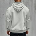 thumbnail image 6 of Aihuaihua Men's Workout Athletic Pullover Hoodie Long Sleeve Raglan Basic Full Zip Pullover Sweatshirt with Kanga Pocket, 6 of 9