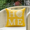 thumbnail image 2 of Mainstays Coastal Yellow Home Reversible Outdoor Throw Pillow 16 Inch Multicolour Novelty, 2 of 6