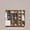 B, variant on RBCKVXZ 4-Shelf Hanging Closet Organizer, Foldable Closet Organizers and Storage for Wardrobe, Closet, Clothes and Accessories Storage, Non-Woven Fabric, Black