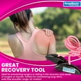thumbnail image 5 of RangeMaster PinkRanger Shoulder Pulley with Patient Guide │ Aids Recovery and Rehabilitation │ Helps Enhance Pain Free Range of Motion │ Adjustable, Web Strap Door Attachment, 5 of 5