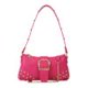 thumbnail image 1 of Bolsa De Hombro PU Bolso Cadena Remache Simple Mujer Commuter Bolso Shopper Bag (Rose Red), 1 of 9