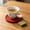 Red, variant on Winter Poetry Upgrade Hand Woven Cotton Rope Coaster, Floral Round Heat Resistant Cup Mat, Boho Home Kitchen Table Protector, 4.72in G