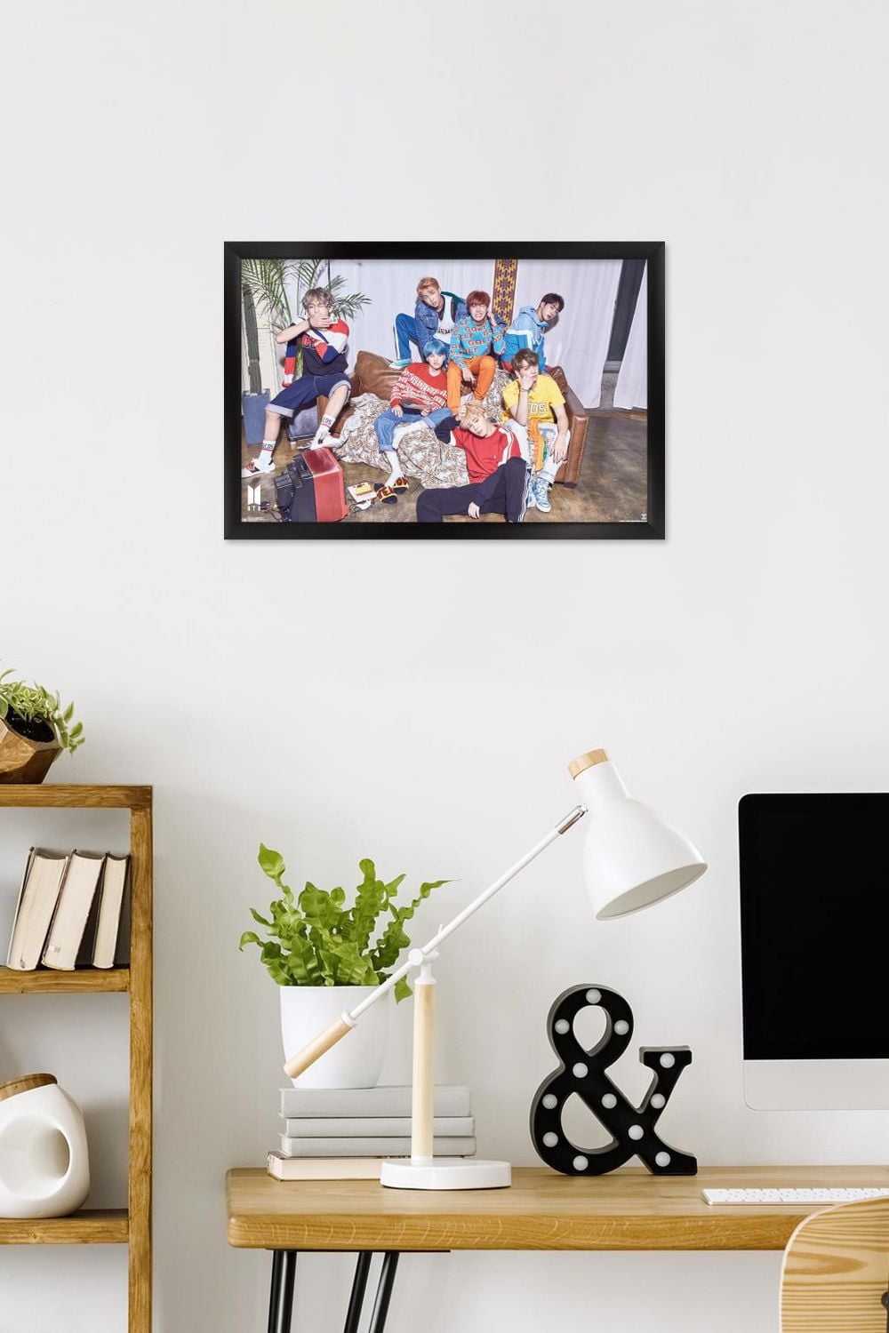 BTS - LOVE YOURSELF ? 'Her' Wall Poster, 22.375" x 34" Framed