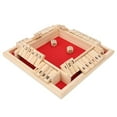 thumbnail image 2 of 4 Sided 10 Numbers Games, Practice Simple Math Beautiful Fun To Play Wooden Board Game, For KTV Home Party Bar, 2 of 8