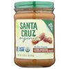 Santa Cruz Organic Organic Dark Roasted Peanut Butter Spread, 16 Oz
